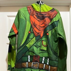 FORTNITE I Am Rex Full Zip Hoodie Size XXL Cosplay Video Game